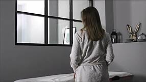 jennifer lorentz gives hot massage to virgin pussy