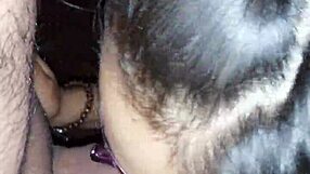 Hot Sexy Girl Performs Oral Sex on Huge Cock with Mouthful