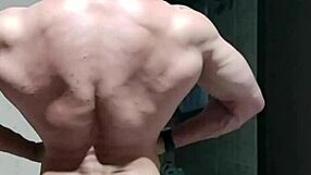 Muscular Man Assfucks Amateur