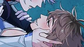 I love this gay cartoon with big cocks and bareback holiday