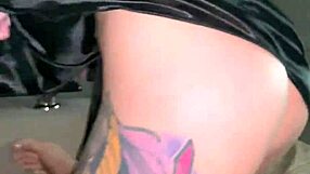 innocent young woman tries ANAL SOUND outdoors