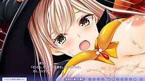 Bound Big Tits Puppet Dances Lewdly Behind Scenes