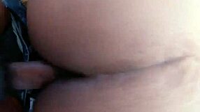 Intense Backshots On Big Booty Ebony On The Porch