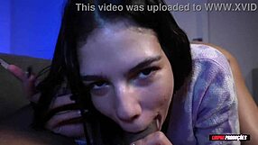 She says, 'My shy face hides my love for giving tasty ass.'