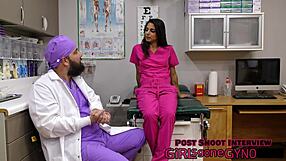 Neighbor's First Gyno Exam With Misty Addams