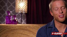 Swinger boyfriend feels good about sharing his girlfriend with friends