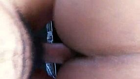 Intense Backshots On Big Booty Ebony On The Porch