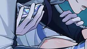 I love this gay cartoon with big cocks and bareback holiday