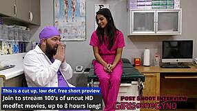 Neighbor's First Gyno Exam With Misty Addams