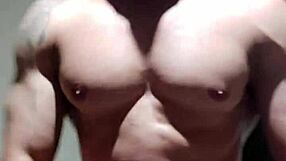 Muscular Man Assfucks Amateur