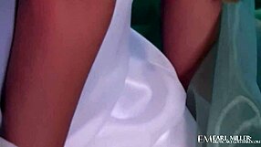 chanel rae and brett rossi strip naked, devour each other's cunts with big clits