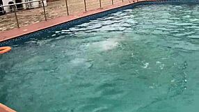 After pool fun, I fucked curvy babe to cumshot