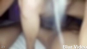 Hot Wife Rides Two Men In Steamy Threesome Action