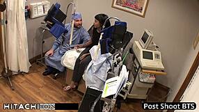 Eliza Shields Experiences Intense Orgasms As Human Guinea Pig In Hospital Latex