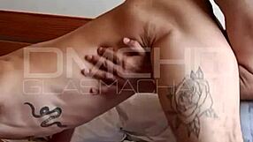 skinny man wants two dicks for double penetration orgasm.