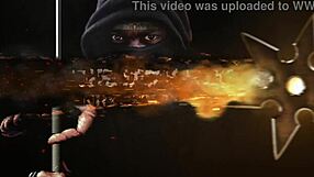 1 na 1 vroča 18+ proti črnemu velikemu kurcu s cumom v usta