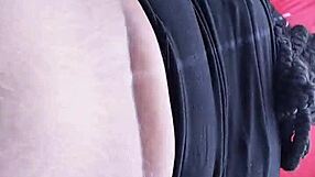 Intense Backshots On Big Booty Ebony On The Porch