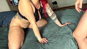 she begged for cum inside her pussy but got her cute face covered in sticky load