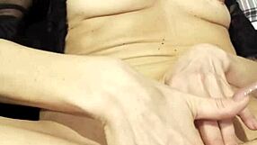 Blonde Wife's First Masturbation Orgasm