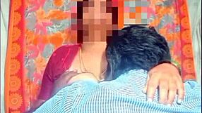 Indian Teacher Kissing Student Outdoors!