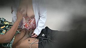 Lady Doctor Enjoys Fun with Patient in Hospital