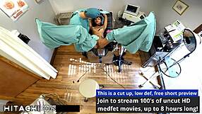 Eliza Shields Experiences Intense Orgasms As Human Guinea Pig In Hospital Latex