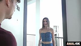 Sofi Adam freaks out over her leaking cum asshole after doggystyle