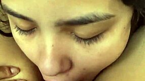 Her Tongue Takes Me to Heaven with Orgasm