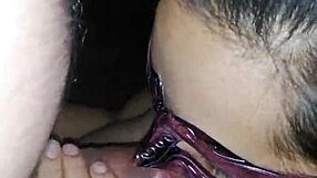 Hot Sexy Girl Performs Oral Sex on Huge Cock with Mouthful