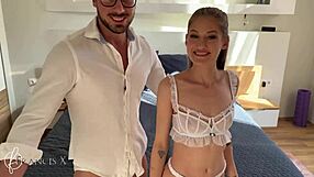 Tiny Blonde With Innocent Face Gets Fucked Hard For One Full Hour