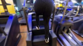 Latina Big Ass Promises Gym Reward To Stepson.