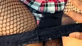 Fucking Ex-Girlfriend's Tight Pussy at Friend's House