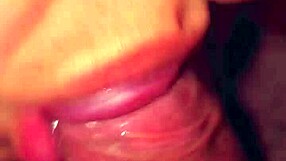 Dominican BBW sucks cum from small cock.