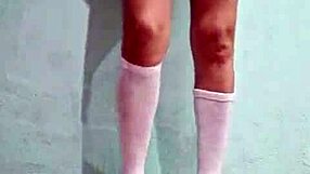 does this schoolgirl love riding my cock to orgasm?