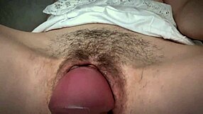 Very big dick pov teasing masturbating hairy slut pussy