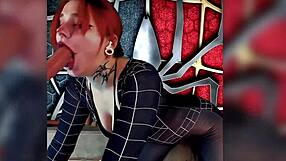 Sensual Orgasm From Beautiful Red-Haired Cosplayer With Dirty Talk!