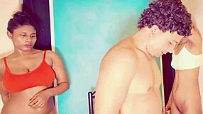 uttaran20 fucks stepbrother in threesome quickie