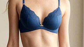 cute lingerie models posing