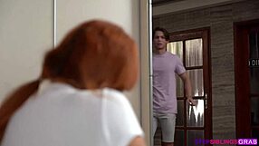 Marina Gold Rides Old Man in Cowgirl While Fingering Big Ass Cock for Monster Cunilingus Muff Diving