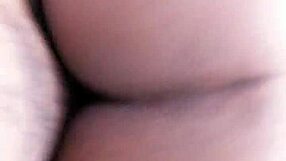 Intense Backshots On Big Booty Ebony On The Porch