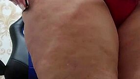 Big ass latina milf in lingerie chats as princess bunny!