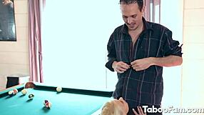 Marsha May sucks dick and gets boned after losing bet