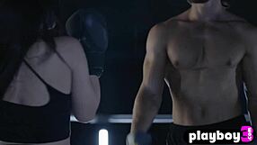 Curvy Babes Posing Seductively In Gym With Big Asses