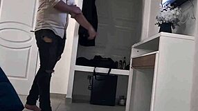 Hot Guy Jerks Huge Cock With Dirty Talk And Panty Sniffing!