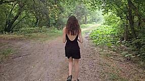 we had a quick end to our long walk in the forest