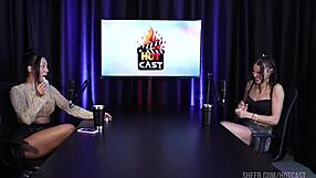 I love watching the best moments of Debora Andrade with Vitoria Beatriz in Hot Cast part 2 on Sheer Red, it's all about that sensual group action with toys and lingerie outdoors