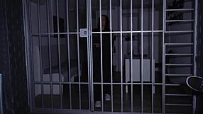 Allison Sweet Fucks Police Woman to Escape Prison.