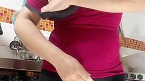 Fat Blonde Curvy Latina Prostitute Fantasia Masturbates For Stepson In Leggings