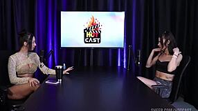 I love watching the best moments of Debora Andrade with Vitoria Beatriz in Hot Cast part 2 on Sheer Red, it's all about that sensual group action with toys and lingerie outdoors