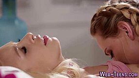 Blonde Teen 18+ Eating Ass